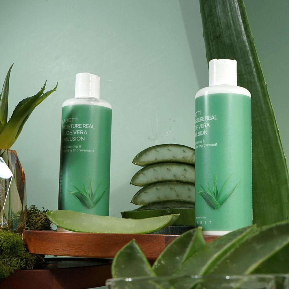 Moisture JUSSBTVO Rose Extract Cypress Leaf Extract Women s Lotion 300ml x 2