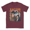 Unisex Retro Jacob Elordi Tshirts Cotton Tees Beach Vintage Short Sleeves T Shirt O Neck Hip Hop Casual Tee Shirt