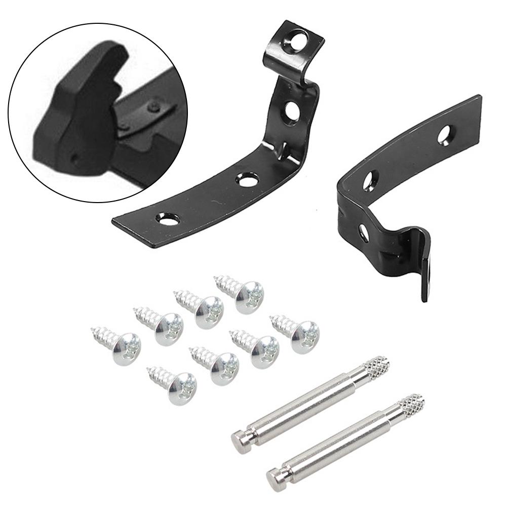 Autoteile Reparatur Befestigungswinkel Schwarz + Silber Autozubehör