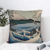 Art Japanese Ukiyo-e Pillow Cover  Morden Pillow Case For Couch Sofa Bedroom Design Pillowcases Gift Idea