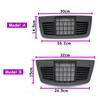 E90 E91 E92 E93 2004-2012 Car Front Dashboard Loud Speaker Cover Grille Panel Trim For BMW 3 Series 51457123749 51457123750
