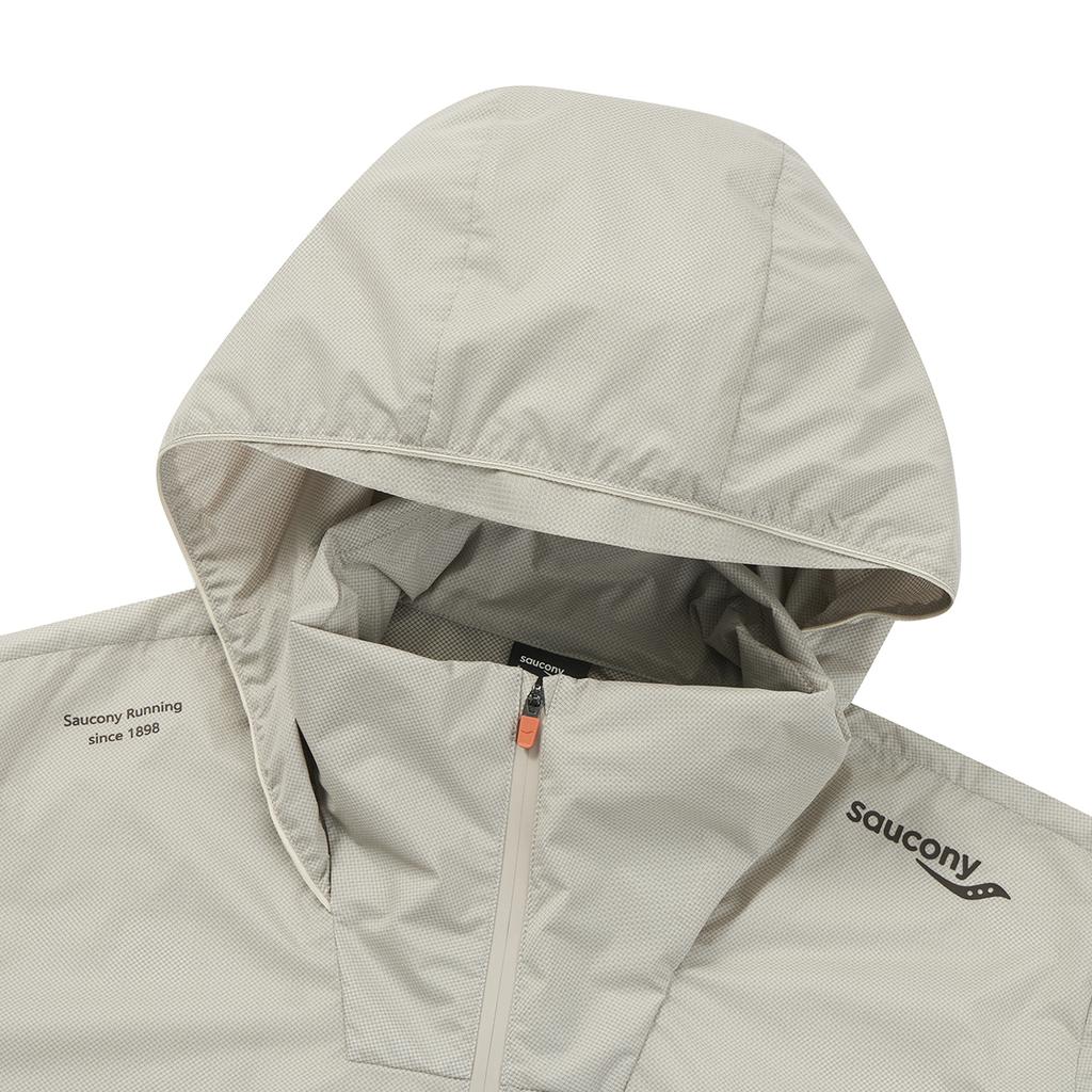 SAUCONY SS25 Running Training Series Woven Minimalist Comfortable Long Sleeve Jacket Men Jacket Light-Khaki SA2259WJ03T-KH001