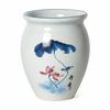 Hand-painted Ceramic Flower Pot for Succulents and Plants