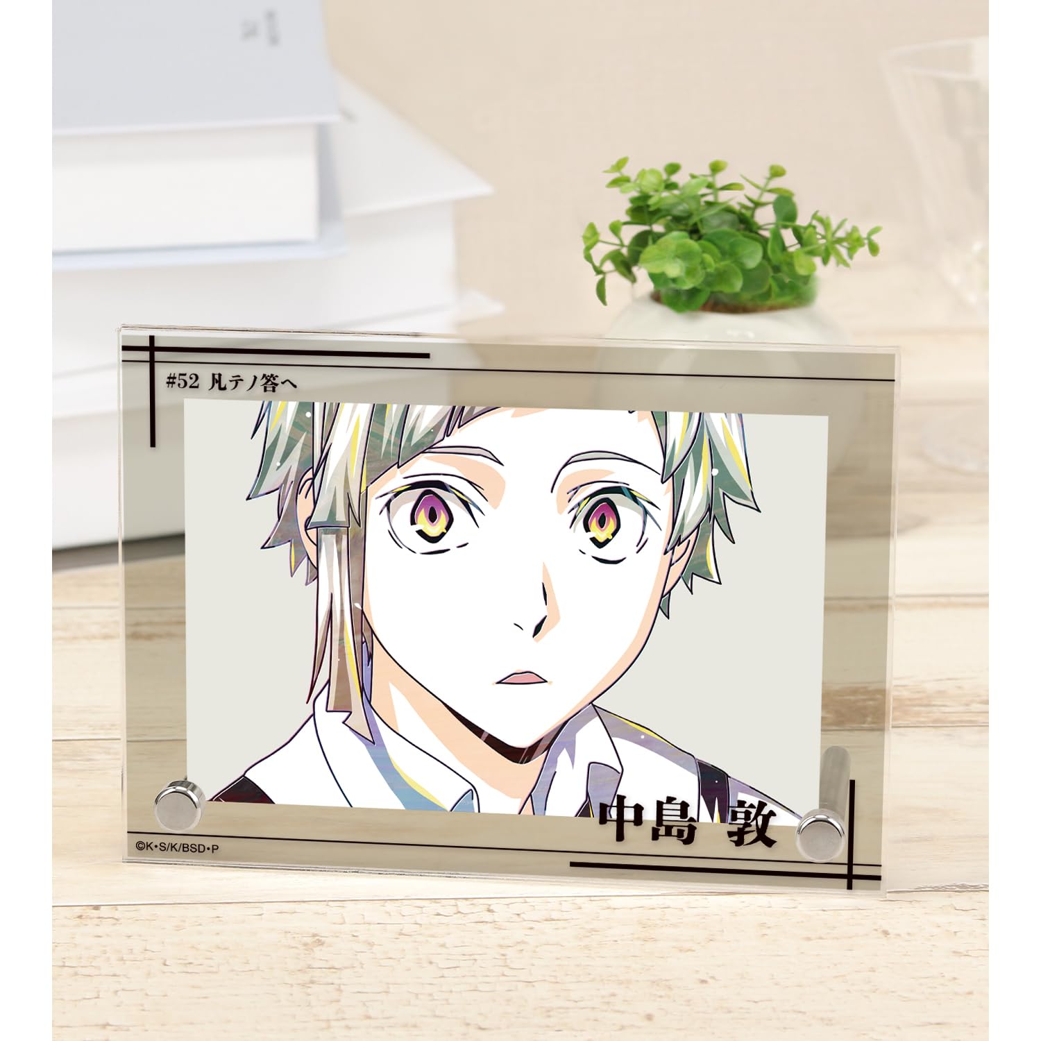 Bungo Stray Dogs Ацуси Накадзима Ани Арт 4-я Двойная Акриловая Панель