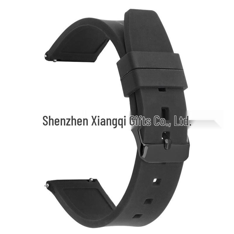 Schnellverschluss Wasserdichtes Silikon Smartwatch Armband 16-28mm