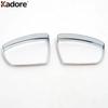 For Ford Kuga Escape 2013 2014 2015 Chrome Car Door Rearview Mirror Eyebrow Cover Trim Rain Shield Sun Visor Frame Accessories