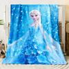 Cartoon Frozen soft Blankets blankets fluffy flannel thin Blanket Picnic Sofa Family Bedroom Children's Room custom blanket