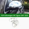 For Volkswagen VW Tiguan 2007-2017 Chrome Silver Car Side Rearview Mirror Cover Trim2008 2010 2011 2012 2013 2015 2016 2017 2018
