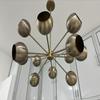 Chandelier Mid Century 12 Arms Sputnik Chandelier Modern Light Fixture Stilnova Style Ceiling Light Fixture For Dinning Décor