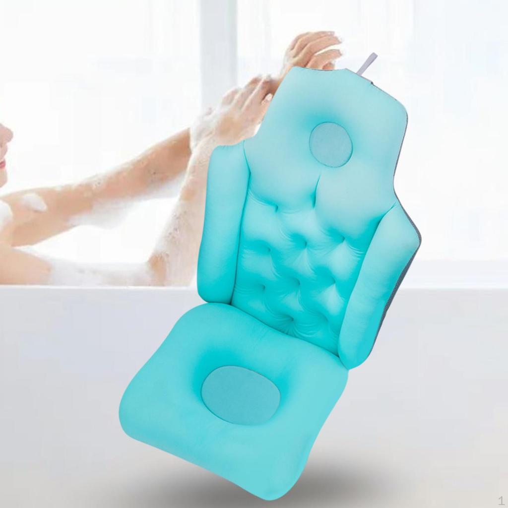 -Bath Pillow, Separable Bathtub SPA Ergonomic for Adults in The Bathroom
