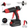 21V 1000W Welding Hot Air Guns Plastic Temperature Adjustable Anti-scald Nozzle for Lithium Battery Cordless Electric Hot Melt Glue Guns