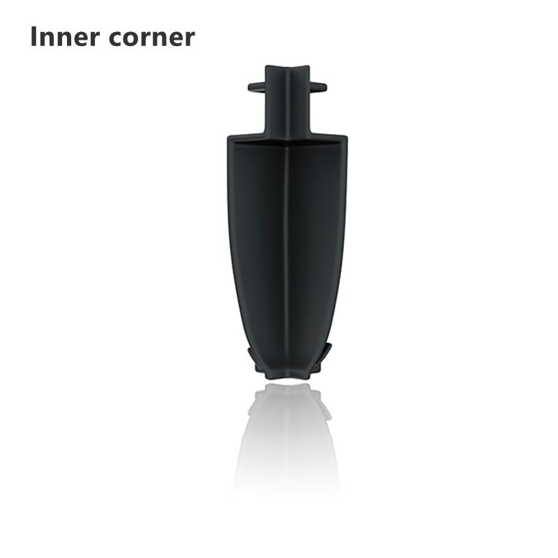 0.5m/1m H40/50/65mm LED Baseboard Bar Light Aluminium Profile Channel Metal Wall LED Skirting for Corridor Strip Linear Lamp