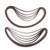 10 Assorted Sanding Sander Belts 330x10mm, 762x25mm, 457x13600 GRIT