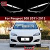 Peugeot 308 Headlight Cover: Transparent Front Lampshade and Housing