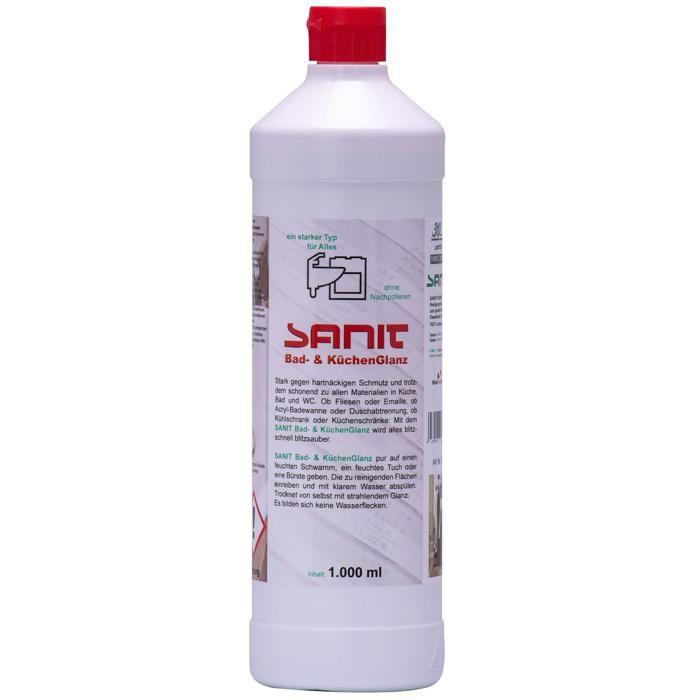 Nettoyant salle de bain, cuisine, multi-surfaces, 1 litre, Brillance