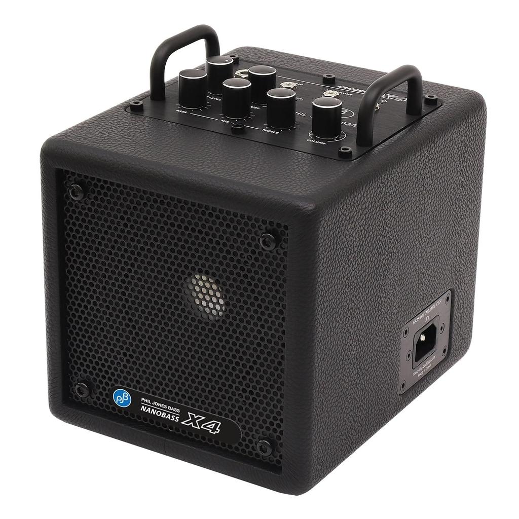 Phil Jones Bass NANOBASS X4 Black Bass Amplifier Combo Amp Phil Jones Bass (PJB)