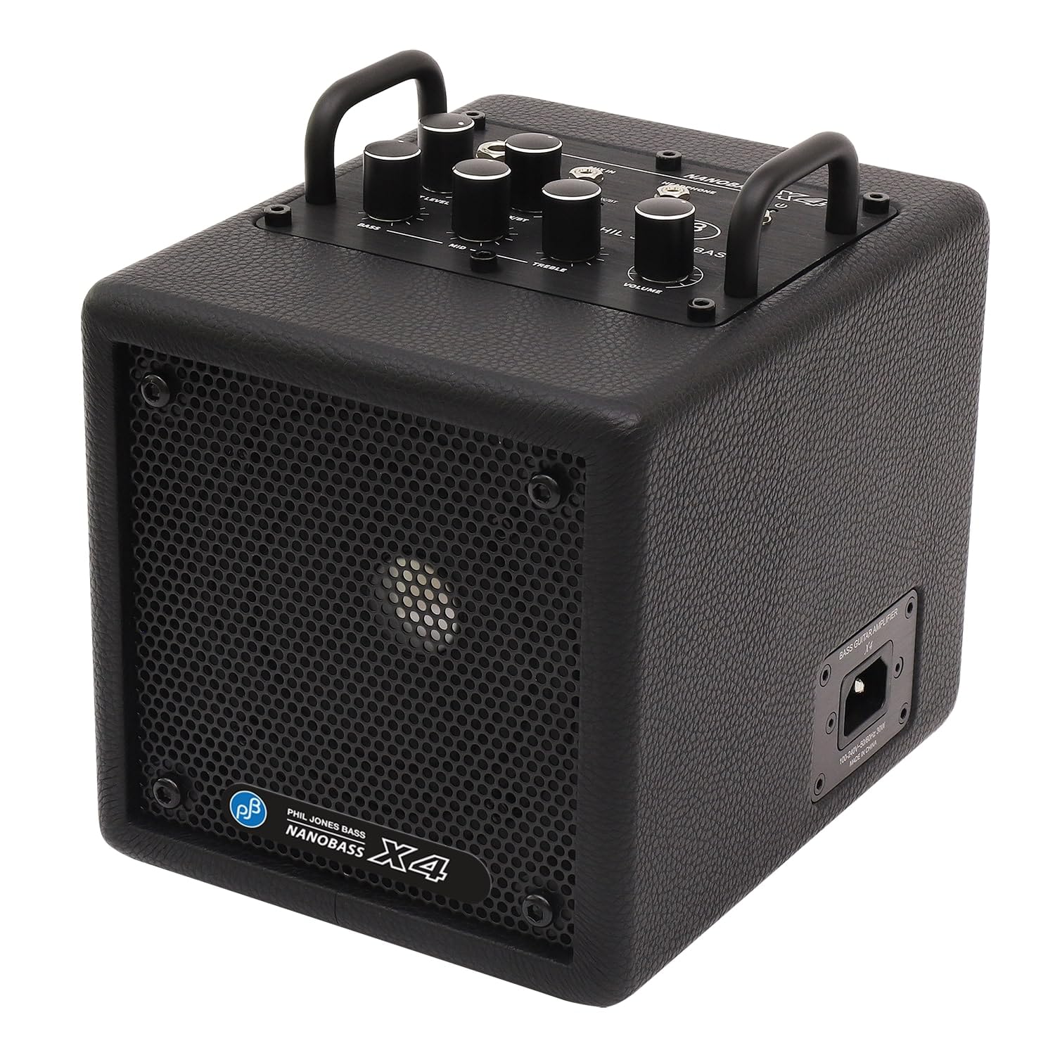 

Phil Jones Bass NANOBASS X4 Black Bass Amplifier Combo Amp Phil Jones Bass (PJB)