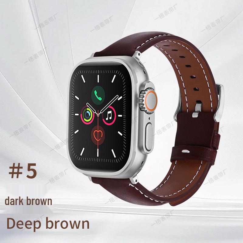 Echtes Leder Mikrofaser Apple Watch Armband für iWatch