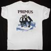 Primus Band Gift For Family White T-Shirt Cotton All Size  SU629 Unisex T-Shirt