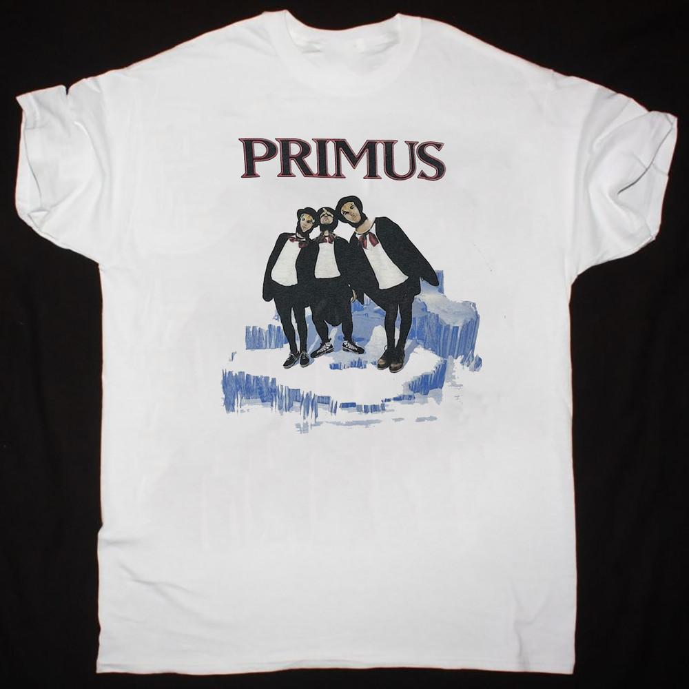Primus Band Gift For Family White T-Shirt Cotton All Size Unisex T-Shirt XXXL