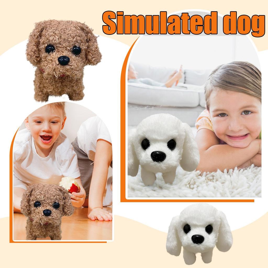 My Realistic Robot Puppy, Robot Puppy, Plush Toy Dog Robot Puppy - Walking, Barking, Tail Wagging, Walking Dog Toy
