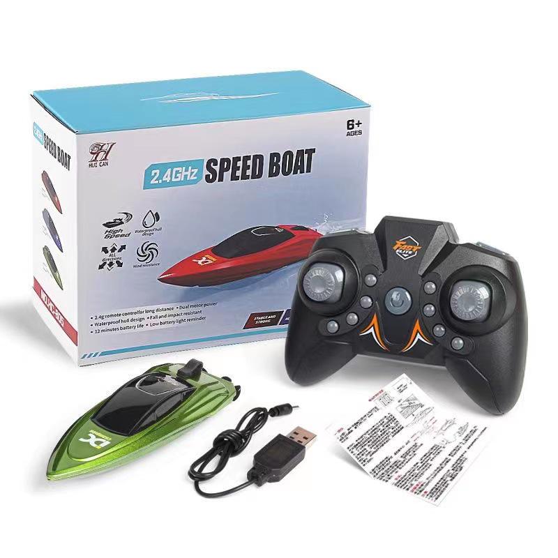 

Children s High-Speed Remote Control Boat - Wireless Electric Toy Speedboat