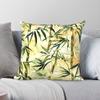 Bamboo Forest Square Pillowcase Polyester Linen Velvet Pattern Zip Decorative Throw Pillow Case Home Cushion Cover 45x45