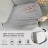 Waterproof Jacquard Sofa Covers Elastic Sofa Seat Cover For Living Room Removable Sofa Slipcover Anti Pet Scratch