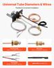 Gas Pilot Assembly, OE 69L17, 69L1701, 904405, J4117, 108084-02 Fireplace Gas Pilot Assembly Kit, Natural Gas Ignition Replacement, Compatible with