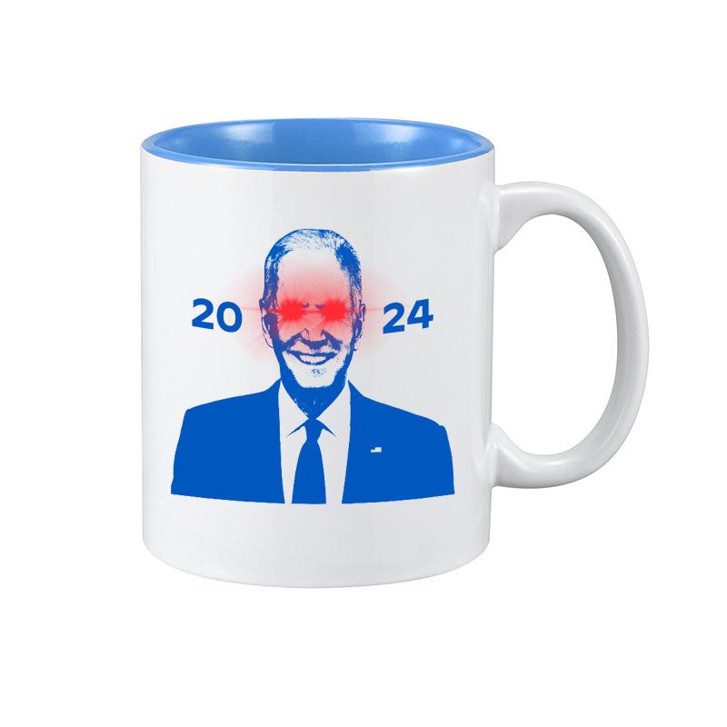 Dark ceramic coffee mug tea cup American new model 301-400ml