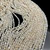 1String, White Natural Freshwater Pearls, Handmade Rice Pearl Beads, 2-3 Mm, for DIY Necklace Accessories, Jewelry Making, Women Gift, 36 Cm