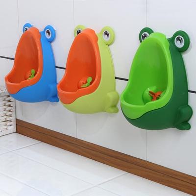 Cartoon Frog Bathroom Kids Toddler Potty Toilet Training Pee Trainer Boys Urinal