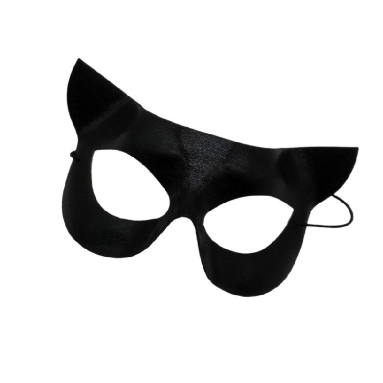 3Pcs Black Cats Costume Accessories Cats Woman Costume for Women Halloween Masquerades Mask Bells Choker Necklace Whip