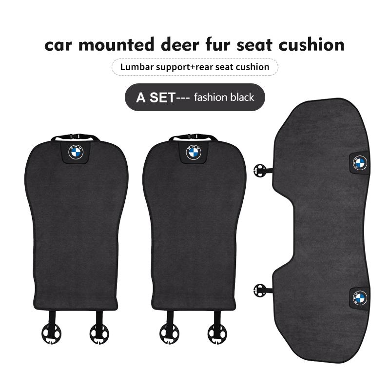 Car Logo Seat Cushion Breathable Booster Pad Auto Accessories For BMW E90 E60 E46 E39 F30 F10 E87 X3 X4 X5 X1 G30 G20