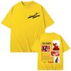 Cantante Chiara Oliver Camisetas Gráficas de Álbum Streetwear Moda Y2k Camiseta de Manga Corta Hombres Mujeres Camisetas de Algodón Holgadas