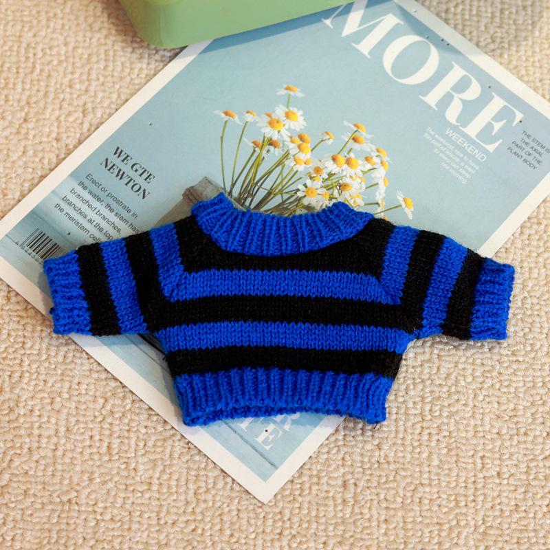 20cm Cotton Doll Accessories: Plush Dog Sweater, Scarf, Hat Set