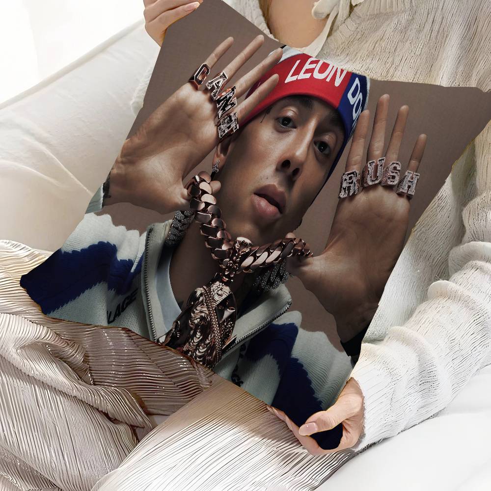 C-Centrals C-Cee Ssinger Rap 45*45Cm Cushion Cover Pillow Cover Decor Pillowcase Home Pillowcase For Couch Pillow