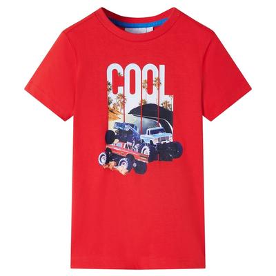 Children's T-shirt, Red, 104