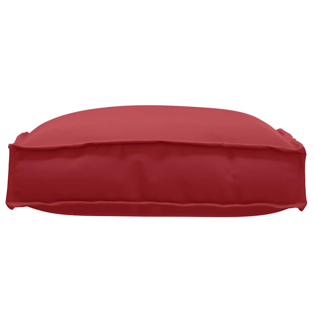 Cushions 2 Pcs Burgundy 40 X 40 X 8 Cm Oxford Fabric