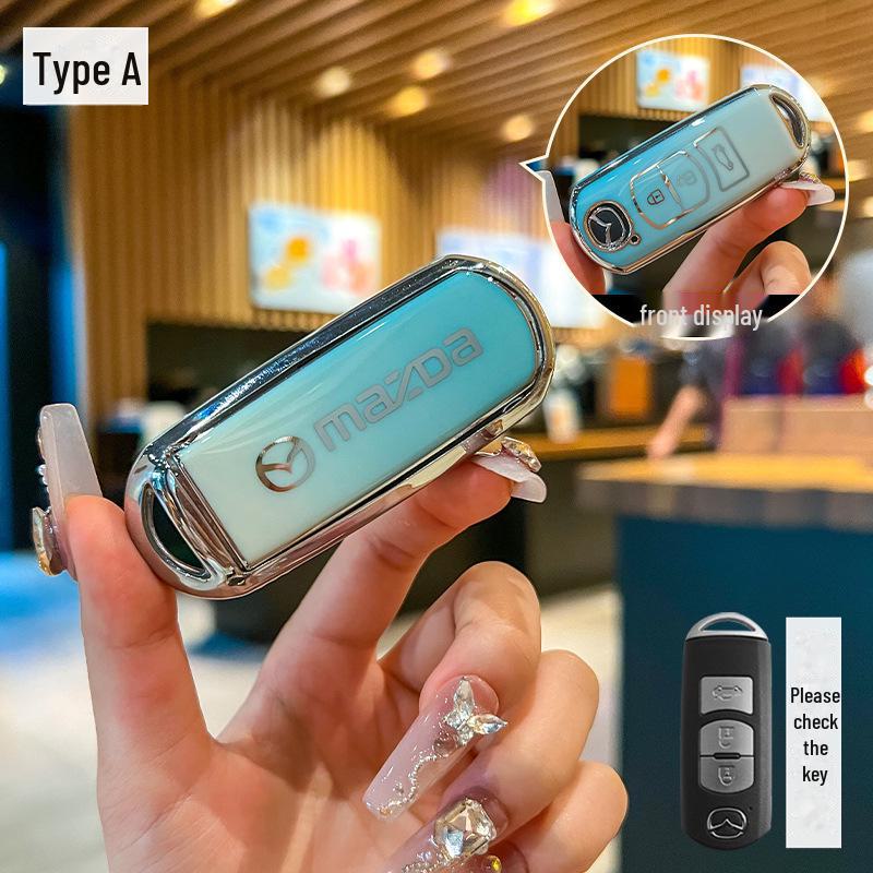 Mazda Car Key Cover for Angkesaila 3, Atez 6, Ruiyi 7, and More Models