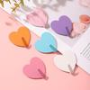Heart-Shaped No-Drill Adhesive Hook for Kitchen, Bathroom, Door, Clothes, and Hat - Multi-functional and Seamless