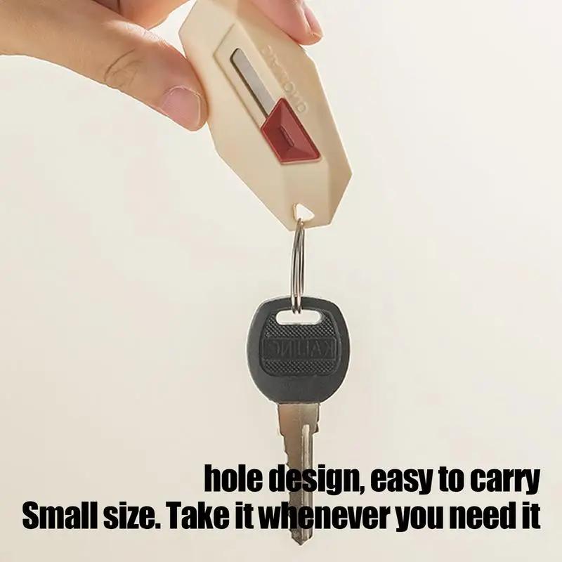 Unbox Knife Safety Round Head Cutter Magnetic Carton Box Cutter for Opening Package Letter Utility Knife
