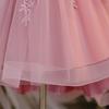 Wedding Flower Girls Dress Toddler Baptism 1st Birthday Dress Baby Girl Clothes Princess Wedding Lace Party Kids Costume T6035
