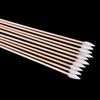 100Pcs Wood Pointed Tip Head Eyebrow Tattoo Cotton Swab Beauty Makeup Color Nail Seam Disposable Dedicated Dirty Makeup brush