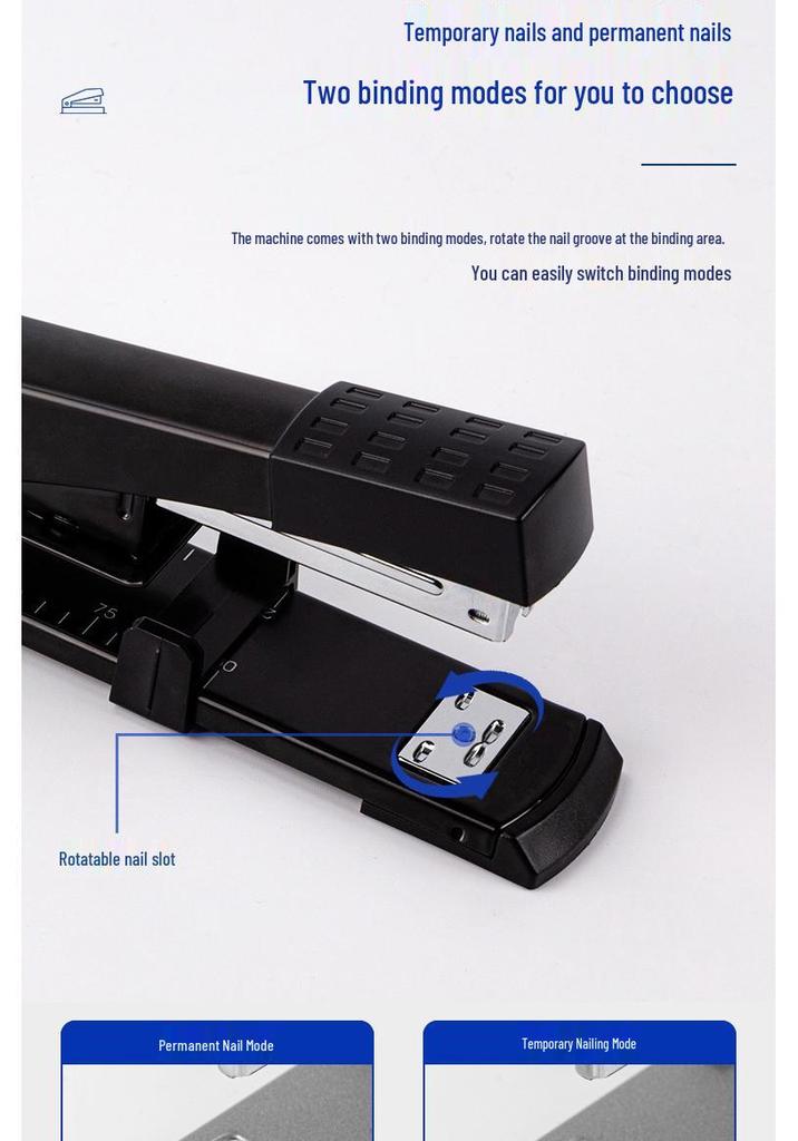Long-arm Saddle Stitch Stapler for Medium Paper
