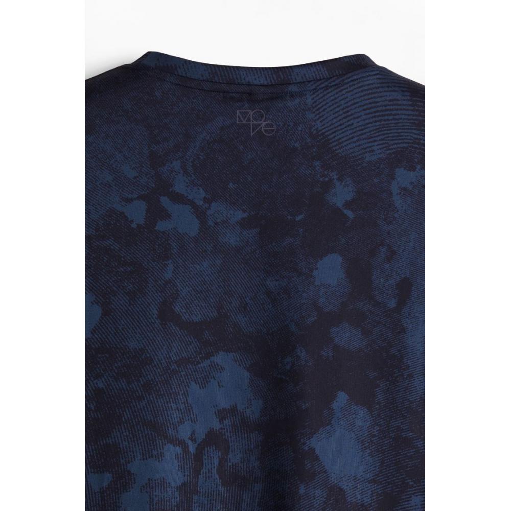 H M Sport Top Regular Fit dryMove Navy Blue