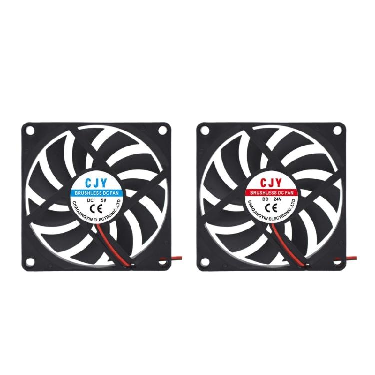 80mm 5V/24V Quiet Computer Fan PC Fan For Computer PC Case GPU CPU Cooling Radiator Cooling Accessories