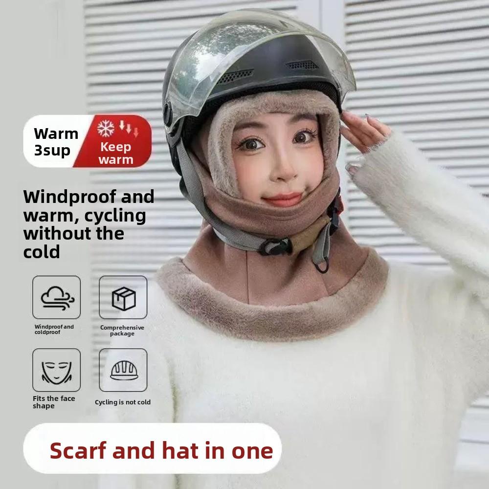 Warm Pullover Cap Windproof Lei Feng Hat New Neck Warmer  Unisex