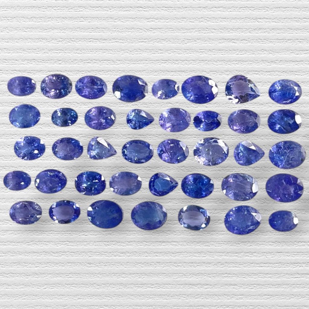 Exclusive Commercial Quality Tanzanite Mix Shape Gemstone Lot, Loose Tanzanite Stone, Tanzanite Lot, Natural Gemstone Lot.