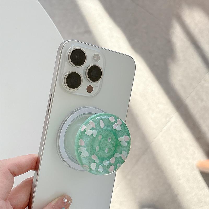 Korean Fresh Style Magnetic Phone Holder & Ring